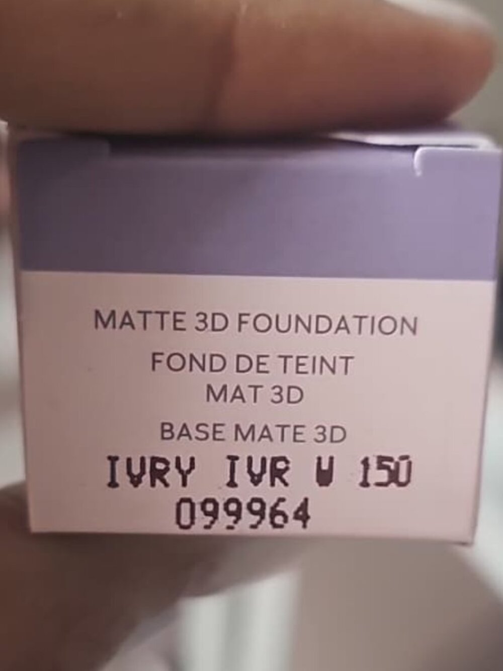 NIB Mary Kay TimeWise Matte 3D Foundation Ivory W 150 Full Size